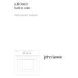 JOHN LEWIS JLBIOS603 Owners Manual JOHN LEWIS JLBIOS603 Owners Manual