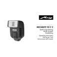 METZ MECABLITZ 20C-2 Owners Manual METZ MECABLITZ 20C-2 Owners Manual