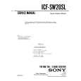 SONY ICFSW20SL Service Manual SONY ICFSW20SL Service Manual