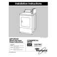 WHIRLPOOL YCEP2960JQ0 Installation Manual WHIRLPOOL YCEP2960JQ0 Installation Manual