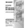 SHARP DVHR400H Owners Manual SHARP DVHR400H Owners Manual