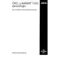 AEG LAV7555 Owners Manual AEG LAV7555 Owners Manual
