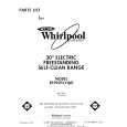 WHIRLPOOL RF395PXVN0 Parts Catalog WHIRLPOOL RF395PXVN0 Parts Catalog