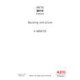AEG A40100GS Owners Manual AEG A40100GS Owners Manual