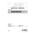 YAMAHA JX40 Service Manual YAMAHA JX40 Service Manual