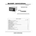SHARP R-363(IN) Service Manual SHARP R-363(IN) Service Manual