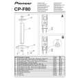 PIONEER CP-F80/SXTW/EW5 Owners Manual PIONEER CP-F80/SXTW/EW5 Owners Manual