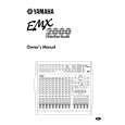 YAMAHA EMX2000 Owners Manual YAMAHA EMX2000 Owners Manual