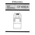ELECTROLUX CF4010A Owners Manual ELECTROLUX CF4010A Owners Manual