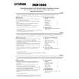 YAMAHA MB1000 Owners Manual YAMAHA MB1000 Owners Manual