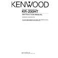 KENWOOD KR200HT Owners Manual KENWOOD KR200HT Owners Manual