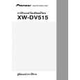 PIONEER XW-DV515/NTXJ Owners Manual PIONEER XW-DV515/NTXJ Owners Manual