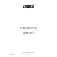 ZANUSSI ZOB689SW Owners Manual ZANUSSI ZOB689SW Owners Manual