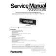 PANASONIC CQFX55LEN Service Manual PANASONIC CQFX55LEN Service Manual