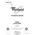 WHIRLPOOL LA7681XSW0 Parts Catalog WHIRLPOOL LA7681XSW0 Parts Catalog