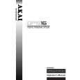 AKAI DPS16 Owners Manual AKAI DPS16 Owners Manual