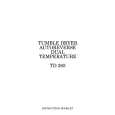 ZANUSSI TD265 Owners Manual ZANUSSI TD265 Owners Manual