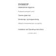 ELECTROLUX EHS6625P Owners Manual ELECTROLUX EHS6625P Owners Manual