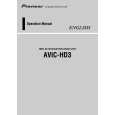 PIONEER AVIC-HD3/XU/AU Owners Manual PIONEER AVIC-HD3/XU/AU Owners Manual
