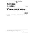 PIONEER YPM2036ZF Service Manual PIONEER YPM2036ZF Service Manual