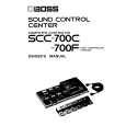 BOSS SCC-700C Owners Manual BOSS SCC-700C Owners Manual