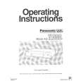 PANASONIC AGTL500 Owners Manual PANASONIC AGTL500 Owners Manual