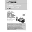 HITACHI CX45E Owners Manual HITACHI CX45E Owners Manual