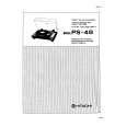 HITACHI PS-48 Owners Manual HITACHI PS-48 Owners Manual