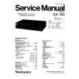 TECHNICS SA160 Service Manual TECHNICS SA160 Service Manual