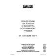 ZANUSSI ZT 1621 B Owners Manual ZANUSSI ZT 1621 B Owners Manual