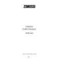 ZANUSSI ZOB662X Owners Manual ZANUSSI ZOB662X Owners Manual
