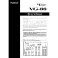 ROLAND VG-88 Owners Manual ROLAND VG-88 Owners Manual