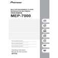 PIONEER MEP-7000/TLFXJ Owners Manual PIONEER MEP-7000/TLFXJ Owners Manual