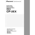 PIONEER CP-2EX/XTW1/E Owners Manual PIONEER CP-2EX/XTW1/E Owners Manual