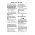 WHIRLPOOL KVA 171 OPTIMA Owners Manual WHIRLPOOL KVA 171 OPTIMA Owners Manual