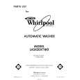 WHIRLPOOL LA5420XTF0 Parts Catalog WHIRLPOOL LA5420XTF0 Parts Catalog