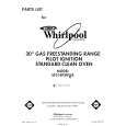 WHIRLPOOL SF314PSRW5 Parts Catalog WHIRLPOOL SF314PSRW5 Parts Catalog