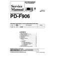 PIONEER PDF906 Service Manual PIONEER PDF906 Service Manual