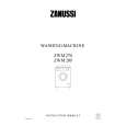 ZANUSSI ZWM270 Owners Manual ZANUSSI ZWM270 Owners Manual