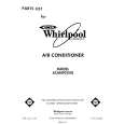 WHIRLPOOL ACM492XX0 Parts Catalog WHIRLPOOL ACM492XX0 Parts Catalog