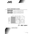 JVC UX-G3B Owners Manual JVC UX-G3B Owners Manual
