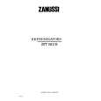 ZANUSSI ZFT56/2R Owners Manual ZANUSSI ZFT56/2R Owners Manual