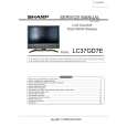 SHARP LC37GD7E Service Manual SHARP LC37GD7E Service Manual