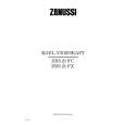 ZANUSSI ZRS21FC Owners Manual ZANUSSI ZRS21FC Owners Manual