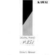 KAWAI P351 Owners Manual KAWAI P351 Owners Manual