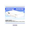 SHURE DFR11EQ VERSION 5 Owners Manual SHURE DFR11EQ VERSION 5 Owners Manual