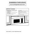 WHIRLPOOL UMV2186AAW Installation Manual WHIRLPOOL UMV2186AAW Installation Manual