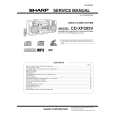 SHARP CD-XP205V Service Manual SHARP CD-XP205V Service Manual