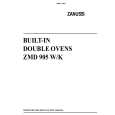 ZANUSSI ZMD905W Owners Manual ZANUSSI ZMD905W Owners Manual