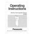 PANASONIC ES365 Owners Manual PANASONIC ES365 Owners Manual